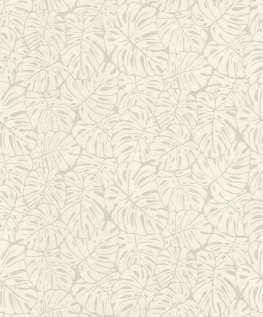 Rasch Tapete Rocknrolle 541564 Palmblätter Selva Blanco Papel Pintado Fieltro