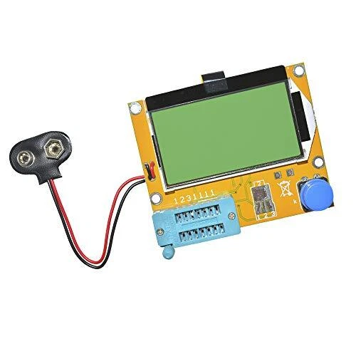 Mega328 LCR-T4 Transistor Tester Diode Triode Capacitance Component Tester LC...