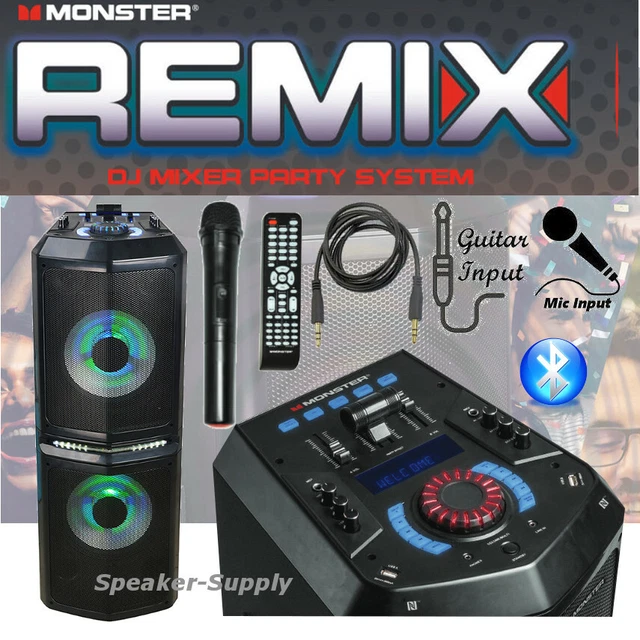 Monster remix bluetooth speaker hot sale
