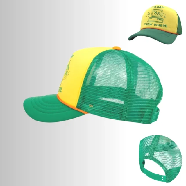 Customized your Dustin Style Cap Cosplay Hat Mesh Breathable Wide Choice Colors