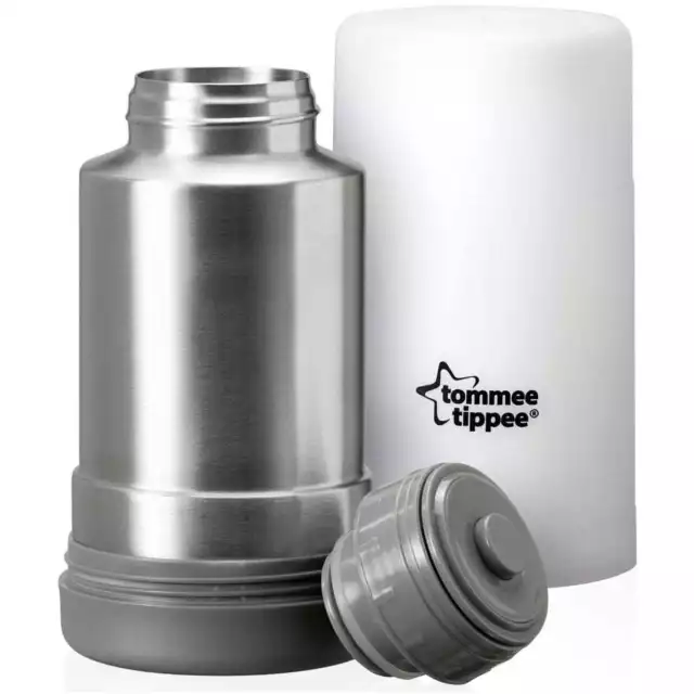 Tommee Tippee Closer to Nature Reiseflasche Lebensmittelwärmer Baby Waening NEU 3