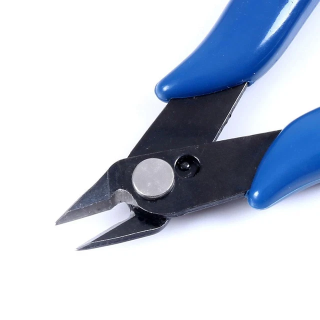 Cable de corte electrónico azul alicates de alambre herramienta manual de corte lado doméstico L5M2