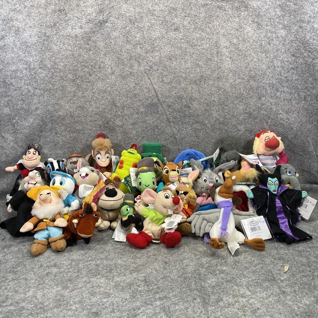 THE DISNEY STORE Mini Bean Bag Stuffed Animal Bundle Set Of 25 £136.36
