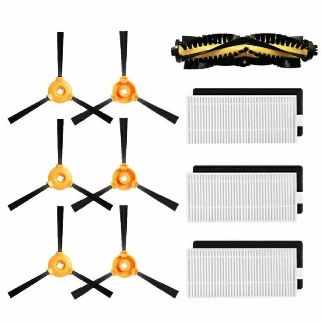 Ersatz Filter Seitenbürsten Kit Für Ecovacs DEEBOT N79 N79S Robotic Staubsauger