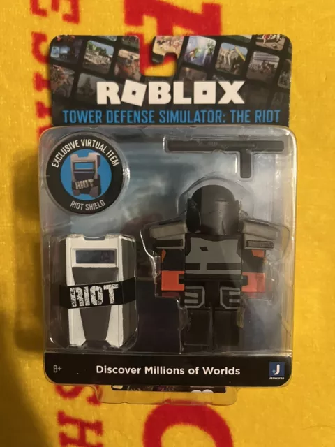 Roblox - Tower Defense Simulator The Riot & Exclusive Virtual Item Code  2022 NIB