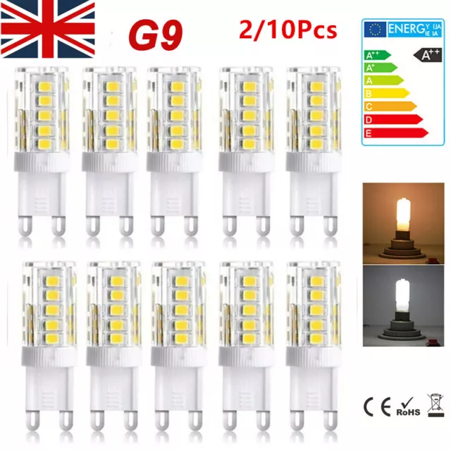 2/10X G9 LED Bulb Warm/Cool White - 3W Halogen Capsule Light Bulbs Energy Saving