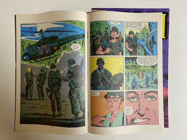 The 'Nam issues #23 & 33 — A Comic about the Vietnam War — Marvel, ‘nam, 1988 3