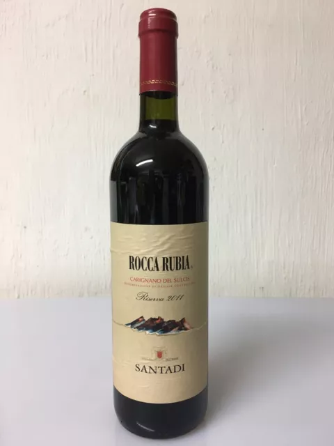 Santadi Rocca Rubia Carignano Del Sulcis Riserva 2011 DOC 75cl 14,5% Vol