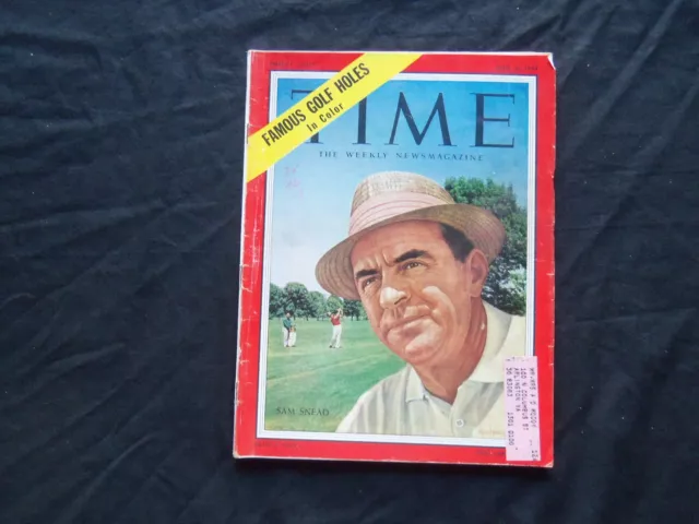 1954 June 21 Time Magazine - Sam Snead - T 1439