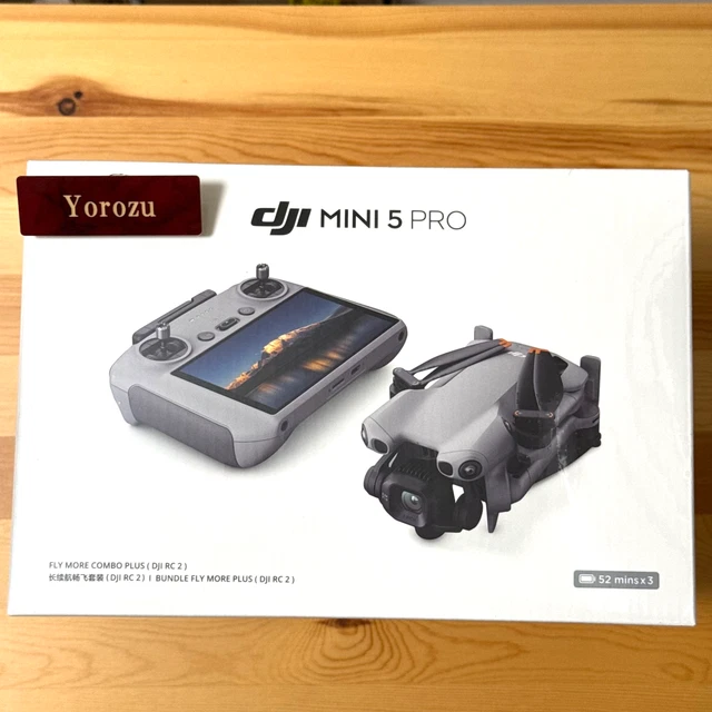 DJI MINI 5 Pro Fly More Combo Plus RC 2 Controller 52min 3 Battery ...