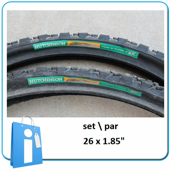 SET CUBIERTAS MTB HUTCHINSON Rock X-country II 26x1.95 Gary Fisher Paola Pezzo EUR 129,00 - ES