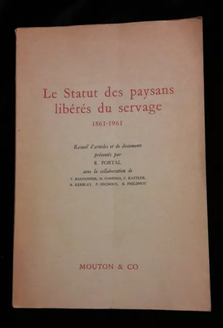 Statut Des Paysans Libérés Du Servage/Histoire/Russie/Urss/Tsar/Communisme
