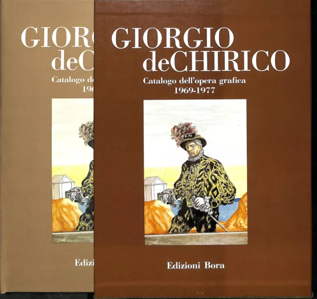 Giorgio De Chirico catalogo dell'opera grafica 1969 - 1977 Edizioni Bora