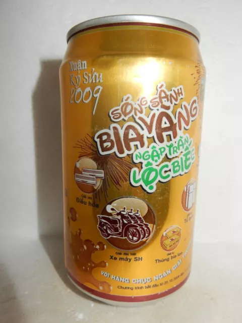 OCOC 2009 BIA HA NOI Lager Beer can from VIETNAM (330ml)  Empty !!