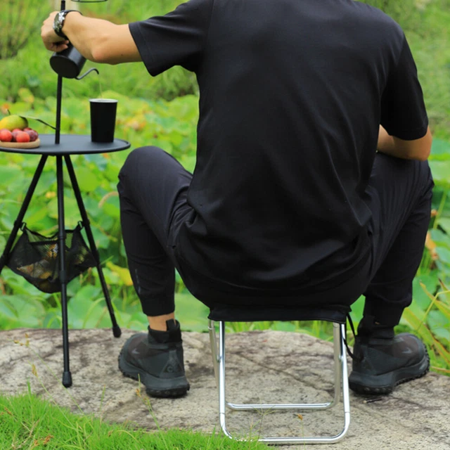 Retractable Folding Stool Portable Stools Lightweight Travel