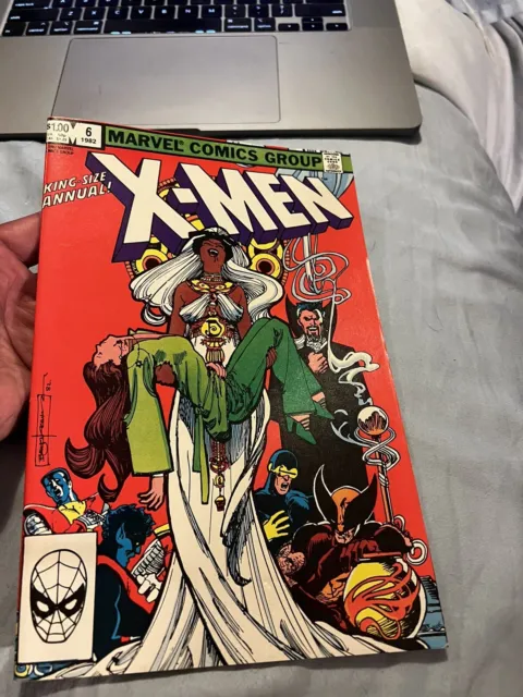 UNCANNY X-MEN KING-SIZE ANNUAL #6 1982  Marvel Comics Book NM white btm corners