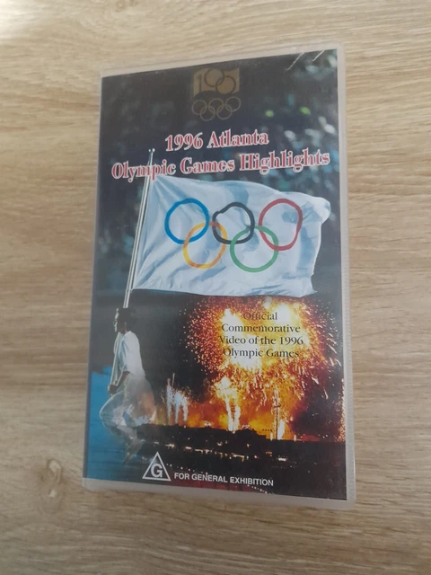 1996 Atlanta Olympic Games Highlights Official Commemorative Video VHS