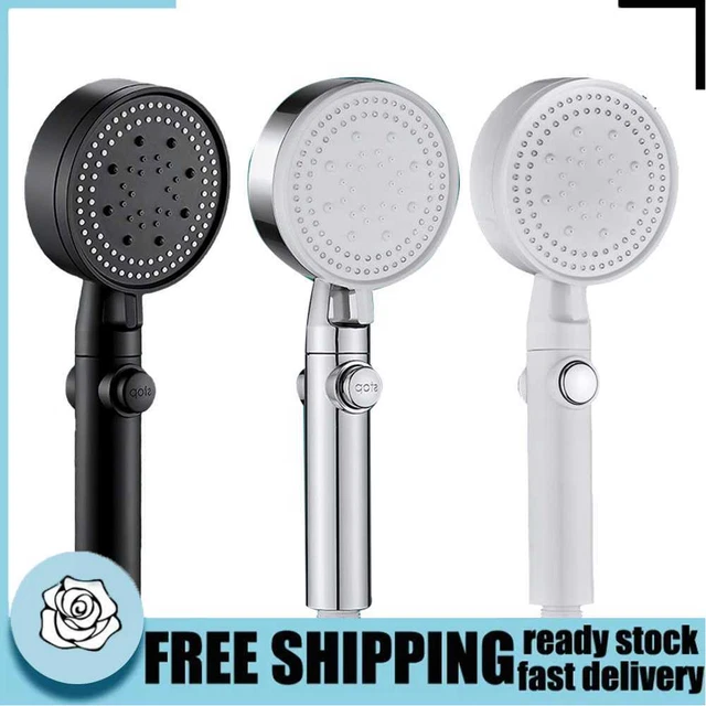 Pulverizador de agua de alta presión cabezales de ducha portátiles accesorios de baño
