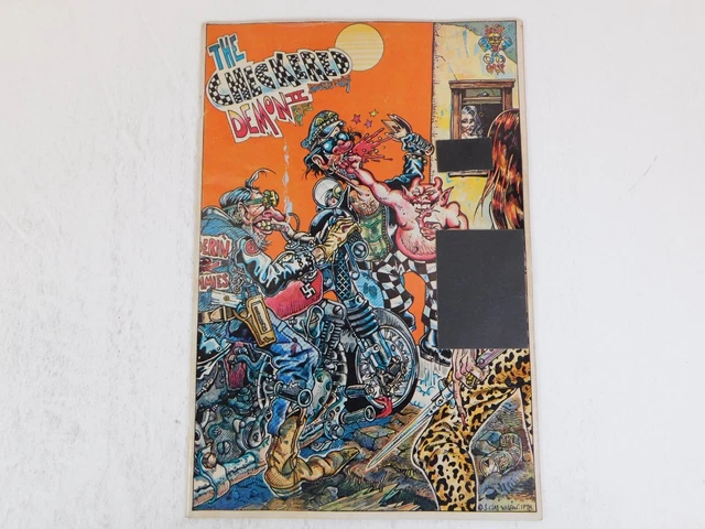 THE CHECKERED DEMON II Underground Comic - S Clay Wilson 1er imprimé ...