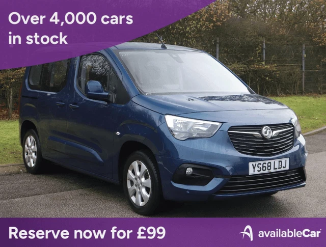 2019 Vauxhall Combo Life Vauxhall Combo Life 1.5 Turbo D 130 Energy 5dr MPV Dies