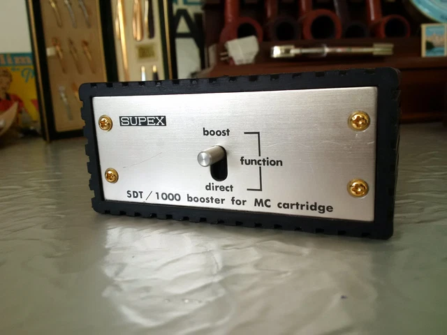 SUPEX SDT 1000 MC Step up transformer cartridge koetsu ortofon