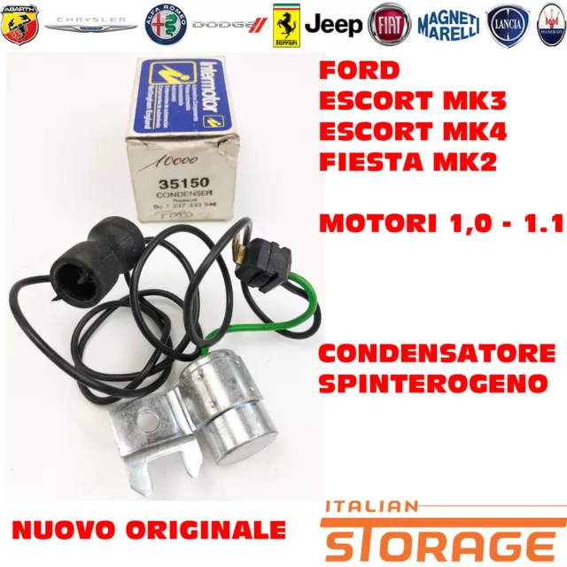 Ford Escort Mk3 Mk4 Fiesta Mk2 Condensatore Accensione Spinterogeno 35150