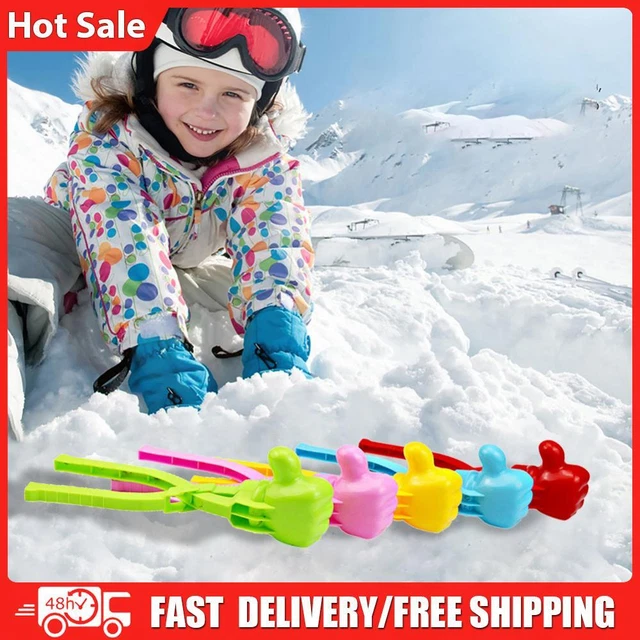 Heart Snowball Cip Rabbit Sand Mold Tool Clip Toy for Children for Outdoor Sport