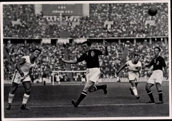 Sammelbild Olympia 1936, Handball, Österreich gegen Ungarn - 10711815