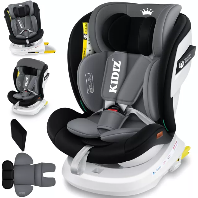 RETOURE Kindersitz 0-36 kg mit ISOFIX 360° Autokindersitze Baby Autositz Kinder