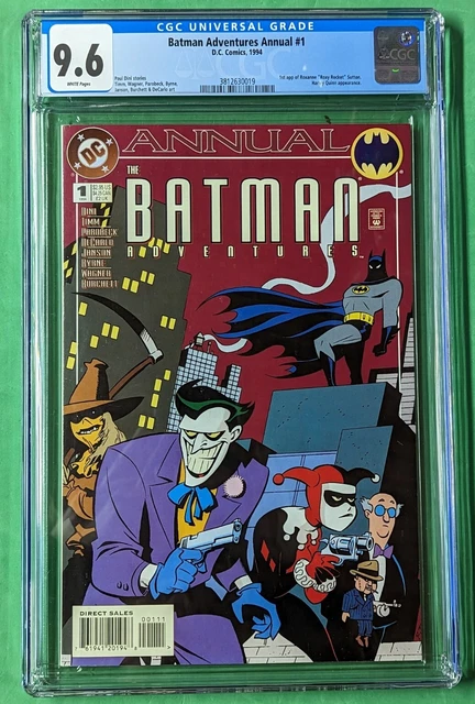 The Batman Adventures Annual #1 CGC 9.6 NM+ early HARLEY QUINN, 1st Roxy Rocket