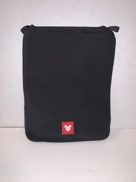 PDP Disney Mickey Mouse Logo Black Neoprene 10" iPad/Tablet Sleeve/Pouch/Cover