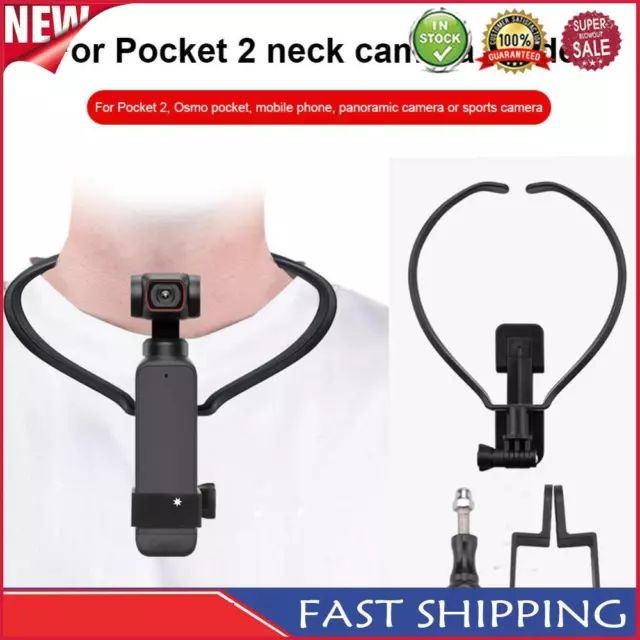 Hanging Neck Mount First-person Perspective Shooting Bracket for DJI Pocket 2