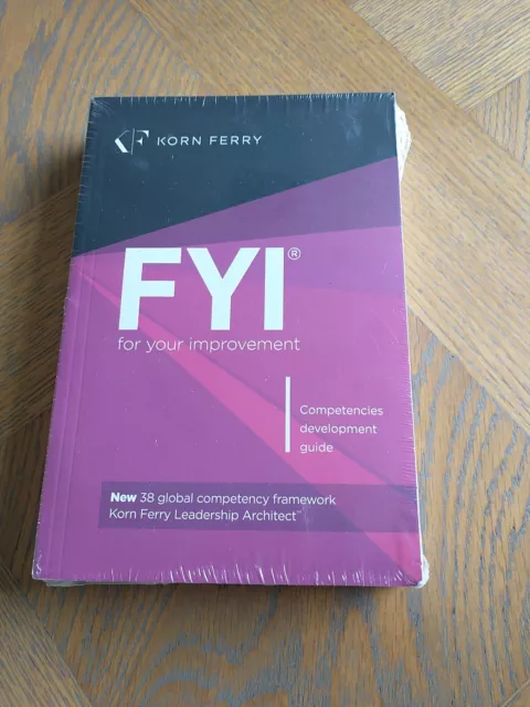 FYI: For Your Improvement-Competencies Development Guide Paperback Korn Ferry