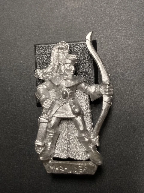 Warhammer Fantasy AoS Wood Elf Elves Archer Glade Guard Marauder Metal OOP 90s