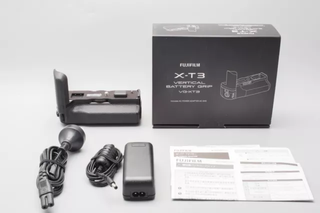 *Mint* Fujifilm VG-XT3 Vertical Battery Grip Holder for Fuji X-T3 XT3, Boxed