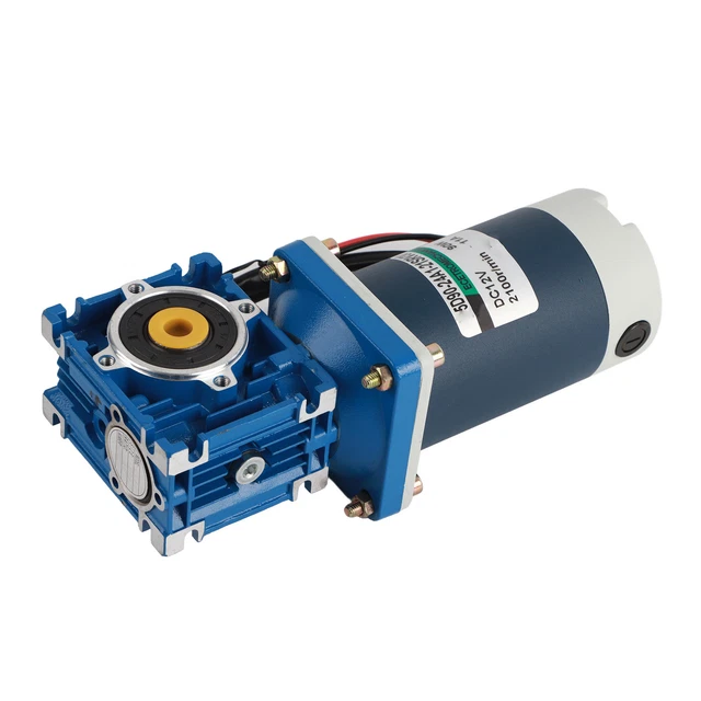 Moteur à Vis Sans Fin 220V - 120W Avec Régulateur De Vitesse - Idéal Pour Bricolage Et Projets Techniques