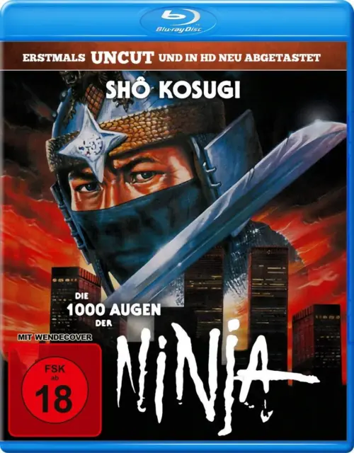 Die 1000 Augen der Ninja - Uncut Edition (in HD neu abgetastet) (Blu-ray) Burton