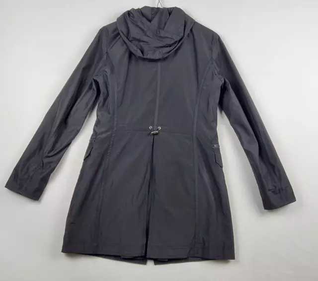 Laundry by Shelli Segal Coat Anorak  Womens Small Black Softshell Jacket Outdoor 2