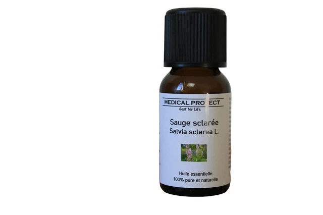 Huile Essentielle De Sauge 100% Pure - 30ml - Naturelle - Marque Sweet Sunnah
