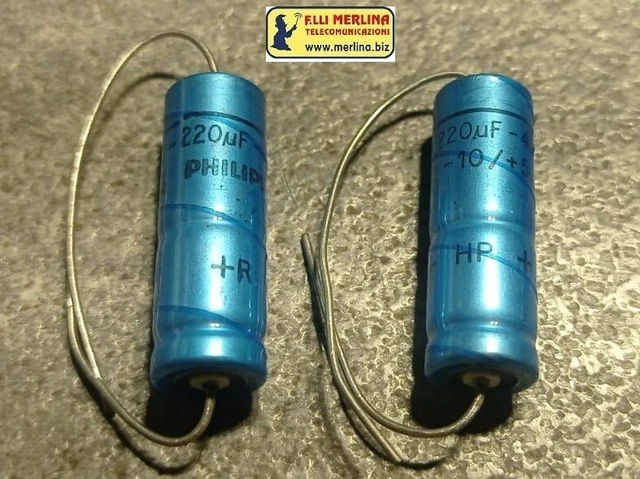 Condensatore Elettrolitico Assiale ROE EG 1000uF 63V, Made In Germany, Per Audiofilo E Riparazioni Elettroniche - Foto 2