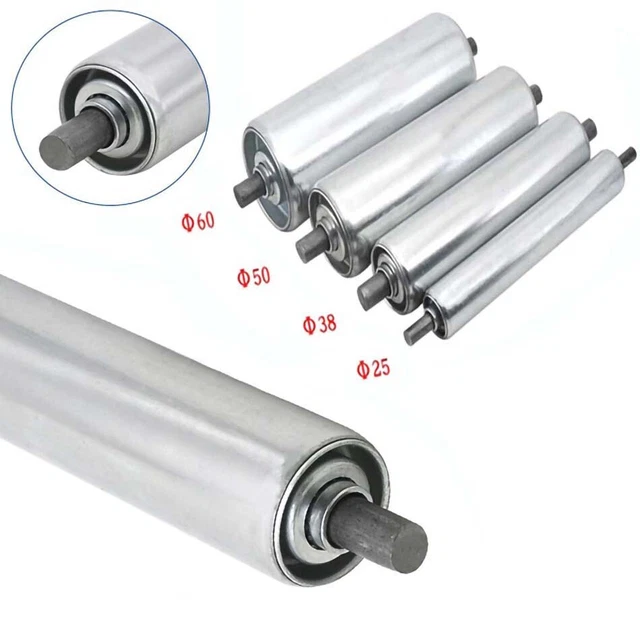25mm/38/50/60mm Dia. Heavy Duty Assembly Line Conveyor Roller Multiple Lengths