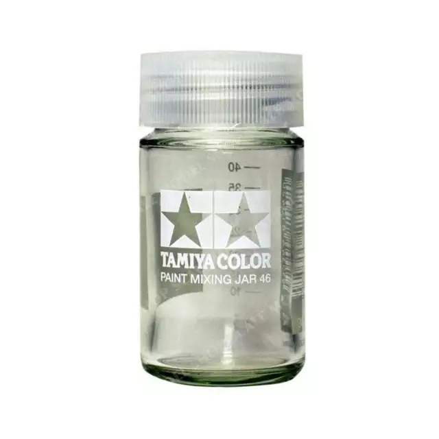 Tamiya Mini Acrylic - Paint Mixing Jar 46Ml With Measure