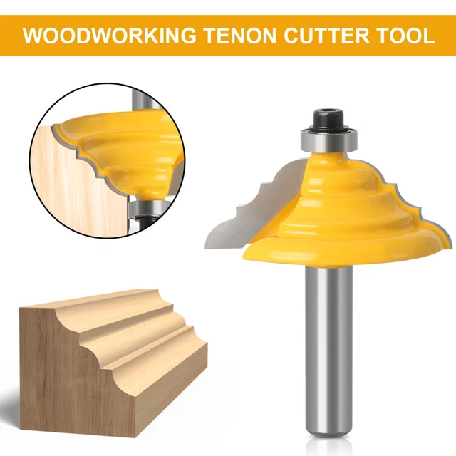 Router Bit Long-lasting Sharp 8mm Shank Edge Molding Router Bit Fine Workmanship