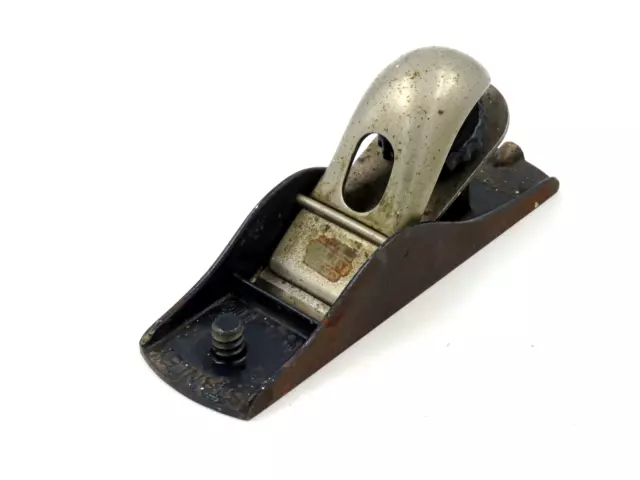 Vintage Stanley No. 110 Wood Hand Block Plane Made in USA