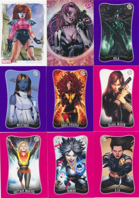 2014 Marvel Dangerous Divas 2 Base, Artifex, Sultry Seductresses Pick From List