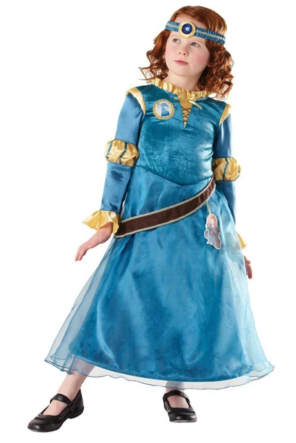 Rubie's Costume Da Principessa Brave Merida Disney Per Bambine 881743