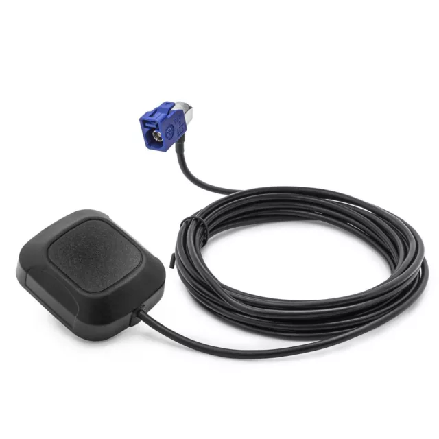 GPS Antenne KFZ Auto Fakra 3m Kabel für VW RNS 300 310 500 510 MFD 2 3 Comand