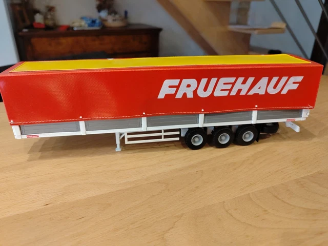 Camion Renault Remorque LBS Eligor 4107 - 1/43 - Bourgey Montreuil