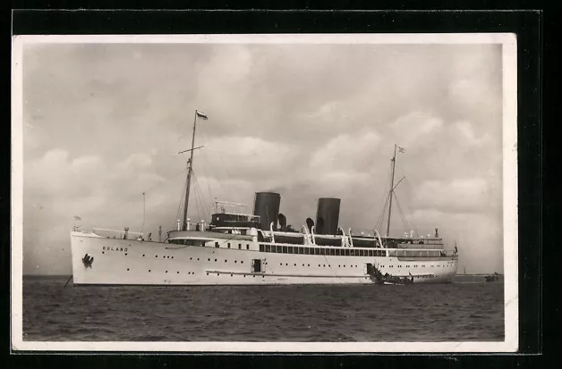 Ansichtskarte Passagierschiff Schnelldampfer Roland