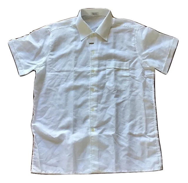 Camicie da bowling vintage da uomo con bottoni a maniche